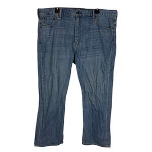 Levi's 569 Jeans‎ Mens 40x30 Blue Denim High-Rise Loose Fit Straight Leg Zip Fly